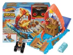 Набір трас для гри "Hot Wheels Monster Truck Shark Challenge" + машинка Tiger Shark HTP17