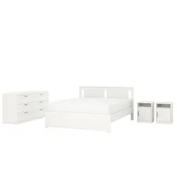 IKEA SONGESAND(194.833.95) Комплект меблів для спальні 4 шт, білий