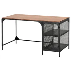 IKEA FJÄLLBO(905.876.90) рабочий стол, черный