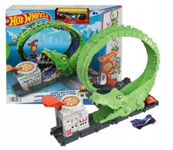Набор трасс Hot Wheels Crocodile Loop Track Set + машинка HKX39