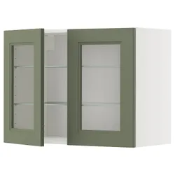 IKEA METOD(495.180.96) Sza Wiello/2 Gree Drz, Biały/Axstad Greya -green