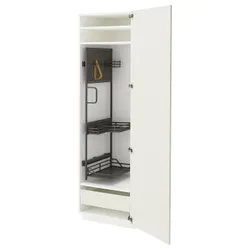 IKEA METOD / MAXIMERA(495.742.90) High Cabinet/Interior Inn, Белый/Веддинг Белый