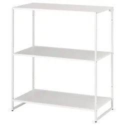 IKEA JOSTEIN(894.371.40) стелаж, вхід/вихід/білий метал