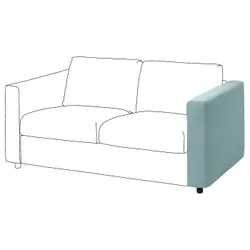 IKEA VIMLE (693.924.87) Підлокітник, Саксемара світло-блакитна