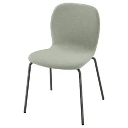 IKEA KARLPETTER(294.814.52) стілець, Гуннаред світло-зелений/Сефаст чорний
