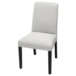 IKEA BERGMUND  Чехол на стул, Оррста светло-серый (704.862.01)