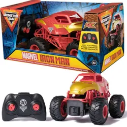 АВТОМОБИЛЬ С ДИСТАНЦИОННЫМ УПРАВЛЕНИЕМ MONSTER JAM IRON MAN RC MONSTER TRUCK 18 СМ
