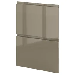 IKEA METOD(795.770.70) 2 фронта для посудомоечной машины, Voxtorp темный блеск