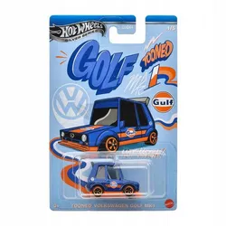АВТОМОБІЛЬ HOT WHEELS SILVER SERIES GULF 1/5 VOLKSWAGEN GOLF JCB62