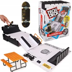 TECH DECK ZESTAW РАСКЛАДНОЙ СКЕЙТ ПАРК РАМПА FINGERBOARD +DESKA THE BERRICS