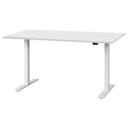IKEA RODULF(595.303.28) стол с регулируемой высотой, белый