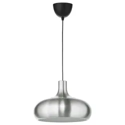 IKEA VAXJO (104.664.56) Подвесная лампа.VÄXJÖ Подвесной светильник, серебро, 38 см