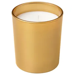 IKEA GOKVÄLLÅ(506.187.16) ароматизована свічка в склі, сандалове дерево і пачулі