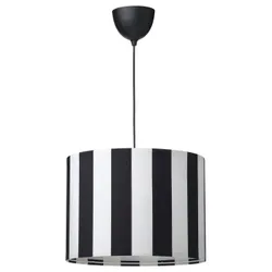 IKEA RINGSTA / HAVSDJUP(796.101.21) висящая лампа, черный/белый