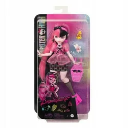 Лялька MONSTER HIGH ДРАКУЛАУРА "ДЕНЬ НАВУЧАННЯ" + аксесуари HKY71