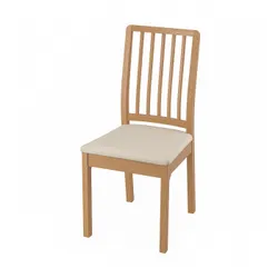 IKEA EKEDALEN(394.881.08) стілець, наслідування. dębu / Хакебо бежевий