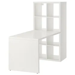 IKEA KALLAX(195.135.66) рабочий стол, белый