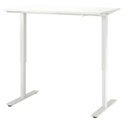 IKEA TROTTEN(994.295.78) стол с регулируемой высотой, белый