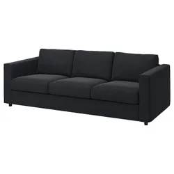 IKEA VIMLE (193.990.52) 3-місний диван, Саксемара чорно-блакитна