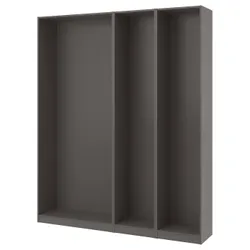 IKEA PAX(394.321.83) 3 рами шафи, темно-сірий