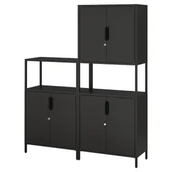 IKEA TROTTEN(894.296.49) комбинация шкафов, антрацит