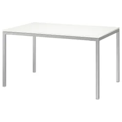 IKEA TORSBY (399.318.45) стол, хром / белый глянец