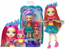 ENCHANTIMALS PEEKI ПОПУГАЙ КУКЛА + ПИТОМЦА FJJ21