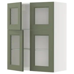 IKEA METOD(295.174.13) SZA з половиною/4 склянки, Biały/axstad gria -green