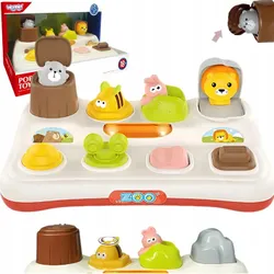 POP-UP Animals ОСВІТНЯ ІГРАШКА POP-UP ІНТЕРАКТИВНА WOOPIE