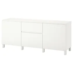 IKEA BESTÅ(794.402.75) поєднання з ящиками, білий / Västerviken / Stubbarp білий