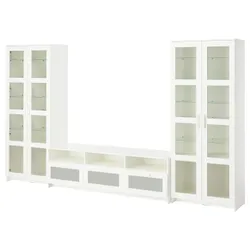 IKEA BRIMNES(396.024.39) Поєднання на телевізорі/скляних дверях, білий