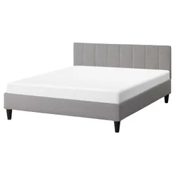 IKEA FALUDDEN(605.635.01) каркас кровати с обивкой, серый