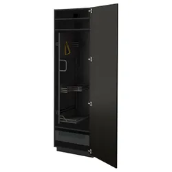 IKEA METOD / KNIVSHULT(995.877.56) Високий кабінет/інтер'єр Інн, Чорна Чорна
