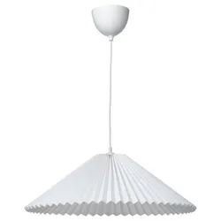 IKEA KUDDLAVA / HAVSDJUP(396.124.00) висящая лампа, плиссированный белый