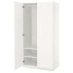 IKEA PAX / BERGSBO(695.006.32) гардероб, білий