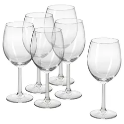 IKEA SVALKA (004.730.23) бокал для вина, прозрачное стекло