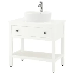 IKEA HEMNES / TÖRNVIKEN(195.468.59) открыть умывальник с выдвижным ящиком/умывальником/краном, белый