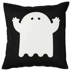 IKEA KUSTFYR(505.995.67) наволочка, Образец духа белый/черный