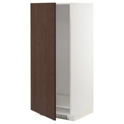 IKEA METOD(494.050.37) высота шкафа / замок, белый/синарп коричневый