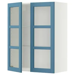 IKEA METOD(896.011.40) Sza wiello/2 gree drz, Biały/Lerhyttan Blue