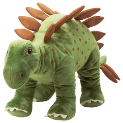 IKEA JÄTTELIK(504.711.68) плюшевая игрушка, динозавр / динозавр / стегозавр