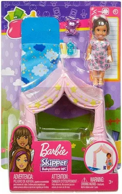 Лялька Барбі "Намет клубу няні" FXG97