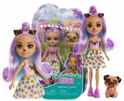 Лялька ENCHANTIMALS ПЕННА ПУГ + домашній улюбленець ПУГ HKN11