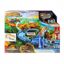 HOT WHEELS ГОНЩИК VERSE СВІТ ЮРСЬКОГО ПЕРІОДУ Погоня за морським динозавром, гоночна траса JFP32