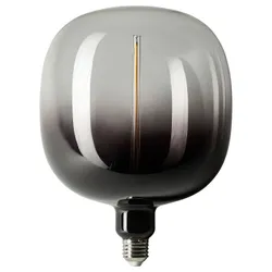 IKEA MOLNART(306.133.43) Светодиодная лампочка E27 200 Lumens, Черное/бесцветное стекло в форме трубки