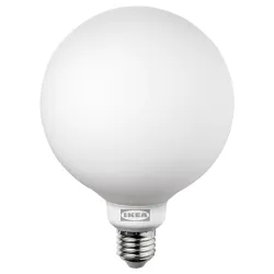 IKEA TRÅDFRI  E27 Светодиодная лампа 470 люмен, белый спектр с беспроводной регулировкой яркости / сфера,