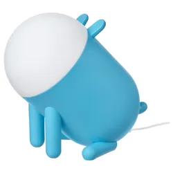 IKEA GREJSIMOJS(006.035.24) Світлодіодна настільна лампа, затемнений/собачий синій