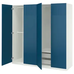 IKEA PAX / FYRUDDEN(895.817.07) Комбінація гардеробу, білий/синій