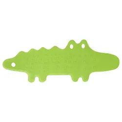 IKEA PATRULL (101.381.63) Коврик для ванной, зеленый крокодил