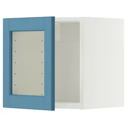 IKEA METOD(496.009.39) шкаф как дверь/стекло, Biały/Lerhyttan Blue